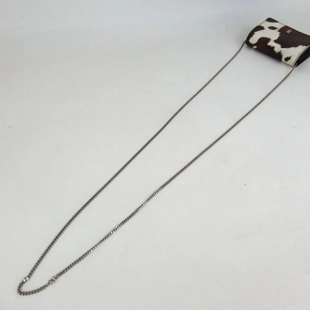 Authentic BURBERRY ITALBSRL239CAL Chain Wallet Card coin purse PVC/leather[Used] - Picture 7 of 15